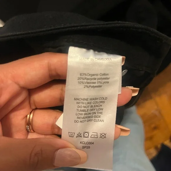 Quince Straight Black Jeans WOMEN - Picture 5 of 5